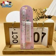 Sanrio 1pc Sanrio Hello Kitty Mechanical Pencil - 0.5Mm HB Lead, Ergonomic Grip, Colorful Cartoon Design, Perfect For Office And School Use,Back To School