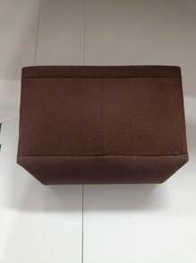 Felt Storage Bag,Coffee Inner Support Bag , Makeup Bag Insert Organizer For NeverFul PM GM MM Tote Handbag Organizer