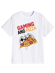 Casual And Comfortable Men's Cotton Round Neck Short Sleeve T-Shirt 190gsm