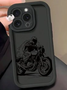 1 Ốp bảo vệ toàn bộ khung ống kính xe máy đính đá màu đen tương thích với Apple IPhone 16, 13, 15, 15 Pro, 14 Pro, 14 Plus, 7/8 Plus, 11, 12 Pro Max, 13, 14 Pro Max - màu đen - Xem 1