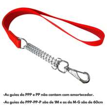 Dog Collar With Walking Lead, Comfortable And Durable Lined Vest - 紅色 - 查看 5