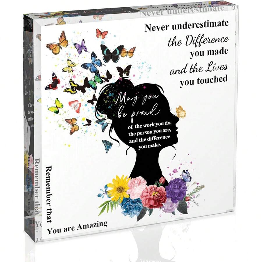 Motivational Gifts: Birthday Gifts For Female Friends, Gifts For Colleagues, Thank-You Gifts, Farewell Gifts For Friends, Female Counselors, Bosses, Ladies, Sisters, Nurses And Teachers