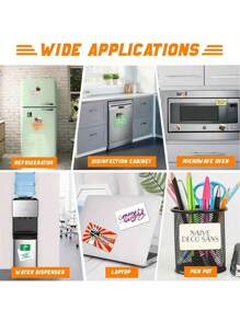 Sublimation Blank Refrigerator Magnets Soft Magnetic Diy Customizable, Suitable For Home And Kitchen Decoration Style, Can Be Used For Personalized Decoration And Various Festivals, Anniversaries, Meaningful Moments Record, Gifts For Family And Friends