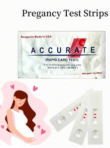 5/10 pièces bandelettes de test de grossesse jetables, stylo de test de grossesse haute précision pour la préparation à la grossesse