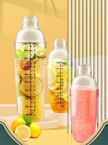 Bình lắc cocktail bằng nhựa dày thế hệ mới, cốc trộn trong suốt cho quầy bar, quán cà phê, sữa lắc, bình lắc bằng nhựa - Trong sáng - Xem 3
