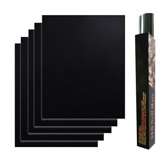 2/4/6 件 15.75*12.99 英寸不粘可重复使用烘焙垫，烤箱友好型耐高温烧烤烤架衬垫，易于清洁的烤盘垫，厨房工具