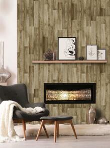 1 Roll Light Brown Wood Grain Pattern Wallpaper, Thick Moisture-Proof Home Decor Wall Paper For Living Room, Dining Room, Bedroom, Background Wall, Available Sizes: 48.8x15.8inch, 15.75x78.74inch,Renovation Stickers Peel Wall Panels,Wall Paper, Wallpapers,Spring Decoration Items Refresh Your Home,Rama Decoration Stickers - Multicolor - View 7