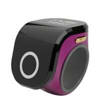 1 个轻量手指计数器，ABS 材质，方便监控，日期和祈祷提醒，数字手指计数器，便携式数字咒语计数器