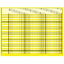 Horizontal Chart - Yellow - Multicolor - View 1