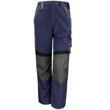 Result Mens Technical Work Trousers (Navy/Black) - 270gsm 65% Polyester/35% Cotton - 藏蓝色 - 查看 1
