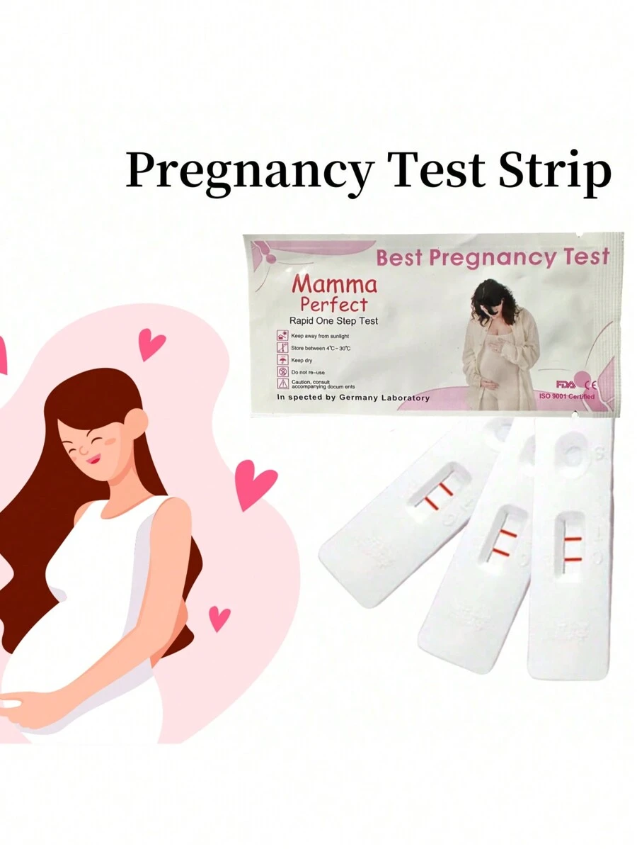 5/10/50 Pcs Disposable Pregnancy Test Strips ,High Precision Pregnancy Test Pen For Pregnancy Preparation