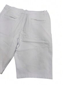 Men's Summer Stretch Shorts - White - View 5