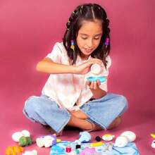 Mi Alegria Set para fabricar tus propios squishy, mezcla, deja reposar, decora y aplasta con Juguetes Mi Alegría - Multicolor - Ver 4