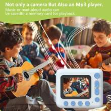 Kids Camera Instant Print, Digital Camera, Kids Selfie Instant Camera, Girls Boys Instant Print Digital Camera - Blue