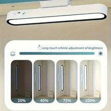 家庭/办公室 优雅台灯，适合阅读/学习 - 白色 - 查看 1