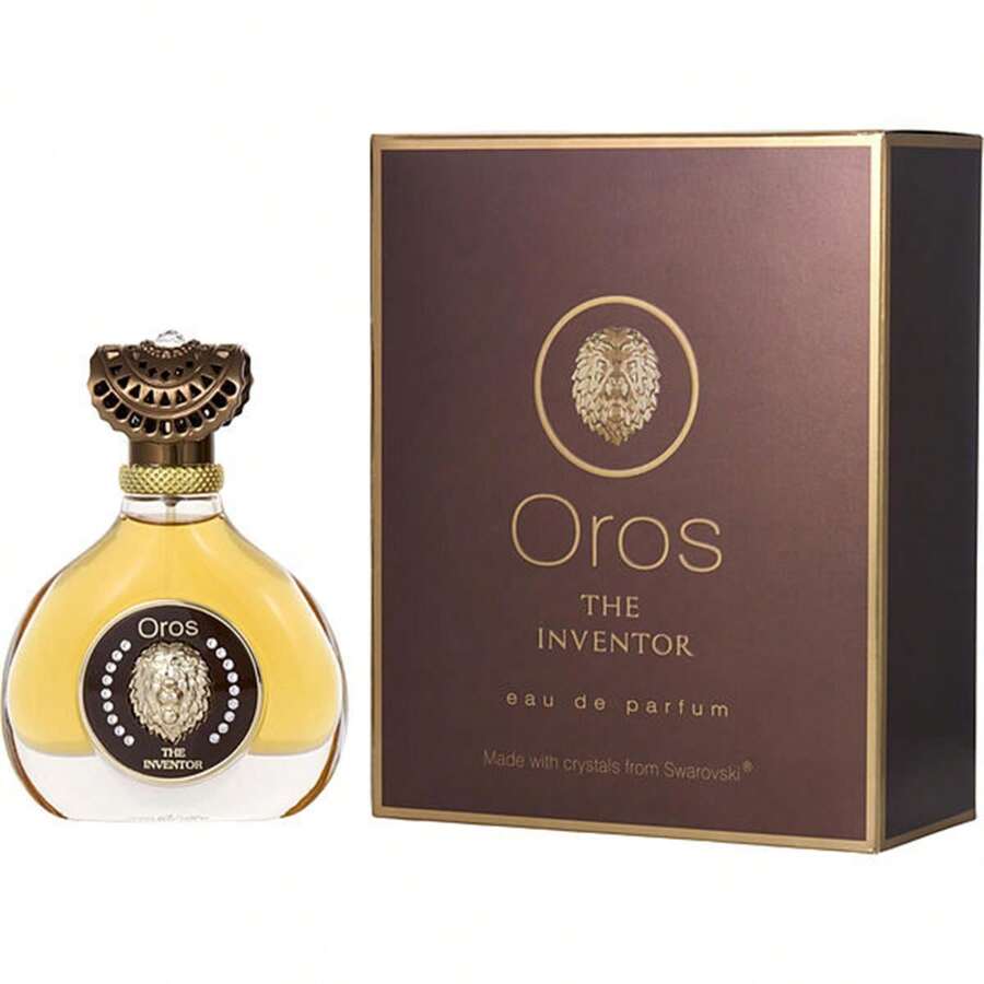 Armaf 2.8 Oz Eau De Parfum Spray Oros The Inventor Brown For Women - mặc định - Xem 1
