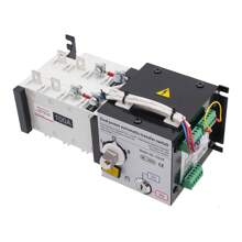 Rainaut Isolation Type Dual Power ATS 100A/4P Automatic Changeover Transfer Switch, Insulation Voltage: 500V - Black+White - View 5