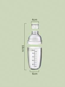 Bình lắc cocktail bằng nhựa dày thế hệ mới, cốc trộn trong suốt cho quầy bar, quán cà phê, sữa lắc, bình lắc bằng nhựa - Trong sáng - Xem 15