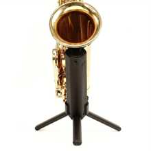 Foldable Alto Saxophone Stand - Portable And Compact Tenor Saxophone Stand With Adjustable Height Construction - Perfect For The Busy Musician