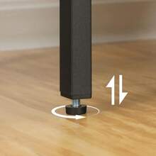 HOOBRO EBF14BZ01 Beistelltisch, Nachttisch mit 3 Ablagen, Sofatisch, Industriestil, Nachttisch, Schlafzimmer, Wohnzimmer, Küche, einfach zu montieren, Metallrahmen, Dunkelbraun