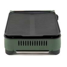 Ozark Trail Outdoor Butane Griddle, 7650 BTU With 15"X12" Cast Aluminum Griddle, Compact - Light Weight And Easy To Use. CSA Approved, Green Color.