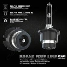 CHUSYYRAY D4S Bulb 6000K For Lexus ES GS GX IS LS LX RX SC HID Xenon Headlight 90981-20024 - 1 - View 9