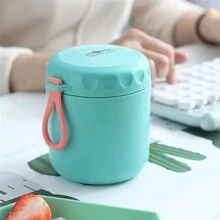 保温食品保温罐汤杯容器真空不锈钢午餐盒保温适用于学龄儿童 - 彩色 - 查看 3