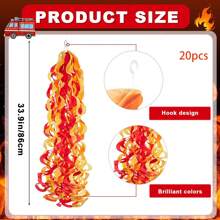 Fire Themed Hanging Party Decorations Firefighter Birthday Fire Decor Colorful Fire Party Hanging Swirls Pentecost Decorations Fireman Party Supplies For Events Gatherings Celebrations,Home Decor ,Room Decor,Wall Decor Gifts Graduation - Red Orange - View 13