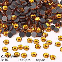 23 Color Options SS10/16/20 1440pcs/Pack DMC Hotfix Rhinestones, Glass Strass Multi-Color Multi-Size Available, Mix Color, Siam, Jet, Orange Sapphire, Topaz, L.Co.Topaz, Smoked Topaz, Rose, Fushia, Pink, Emerald, Aquamarine, Rainbow, Champagne, CRYSTAL AB, Light Amethyst, For DIY Dress, Clothing, Jewelry Decoration, Party Gift Decoration, Shoes, Hats, Pants Accessories
