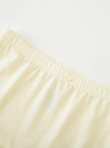 Annil Girls' Children's Underwear, Boxer Shorts, 3A Antibacterial, Three Pieces Set, Spring Printed.