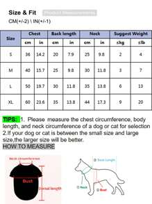 1pc Random Color Cow Print Fleece Sweatshirt For Small Dogs & Cats, Pet Clothing, Warm Autumn/Winter Sleepwear, Please Check Pet's Neck & Chest Size Before Purchase