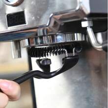 51/58mm Coffee Machine Brush Cleaner Removable Coffee Maker Espresso Group Head Semi-Automatic Kitchen Cleaning Tool - White - View 6