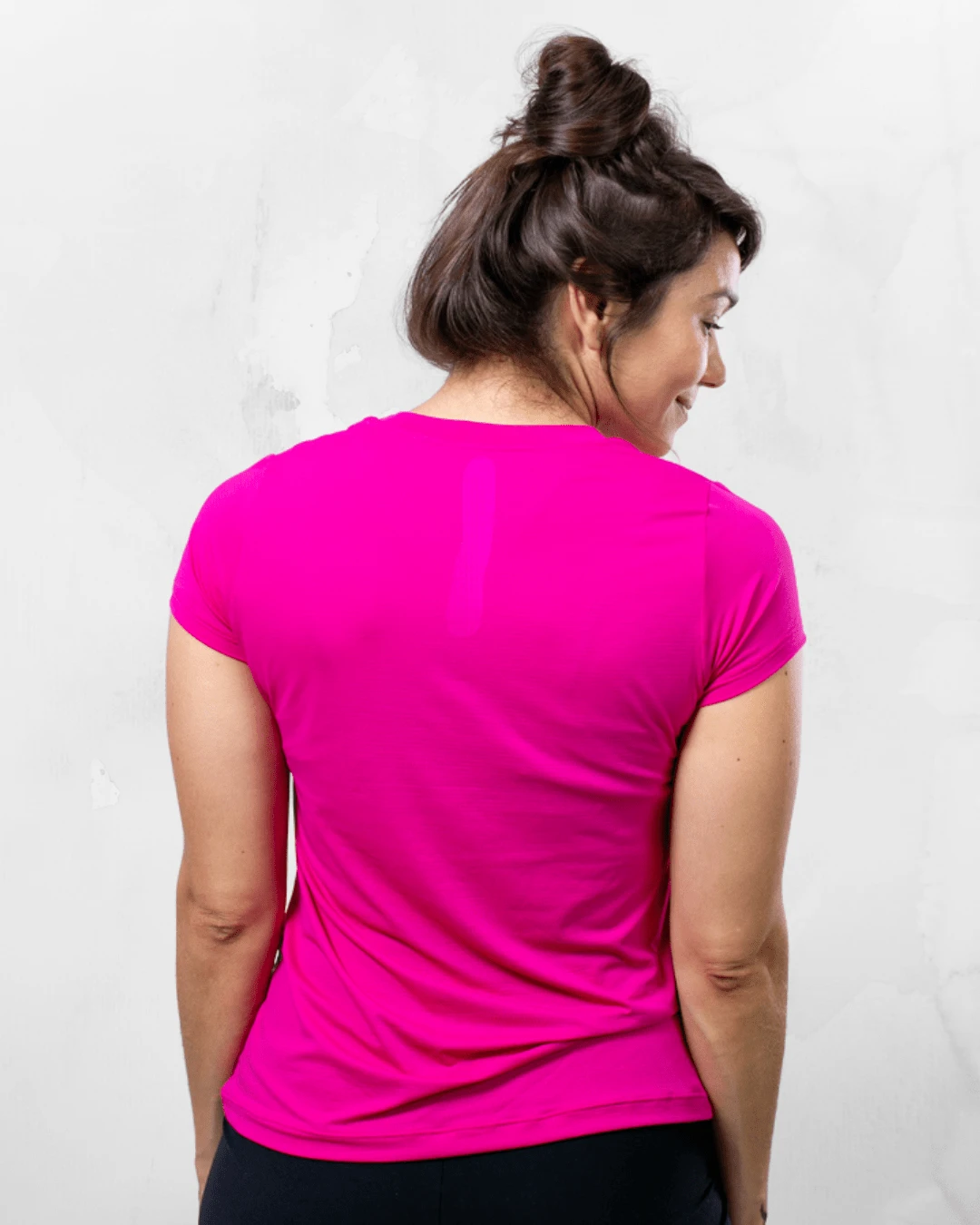 Women's Gym Set: DRY FIT T-Shirt + Sports Fitness Shorts - 淺粉色 - 查看 1