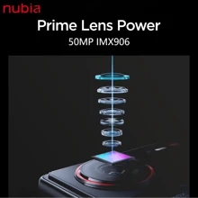 nubia Z70 Ultra 5G 手机，黑色，骁龙® 8E，6.85 英寸 AMOLED，144Hz 刷新率，1.5K 全屏显示，6150 MAh 电池，Neovision AI，三摄像头，IMX906 系列，IP68 和 IP69 防水防尘 - 黑色 - 查看 8