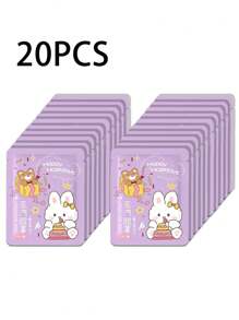 1/3/5/10/20/30/50片葉黃素蒸汽眼罩，滋潤眼部肌膚，緩解疲勞，放鬆身心，適合長時間使用電子產品的人士，旅行、居家使用，可用作眼罩或睡眠眼罩 - 綠色 - 查看 17