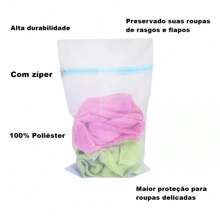 SACO PARA LAVADORA DE ROUPAS 50X60