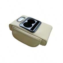 多功能汽车扶手垫汽车中央扶手纸巾盒收纳袋水杯架4合1同时为扶手盒加大垫，升级纸巾收纳功能以极简唯美的设计理念做好每一件产品 - 彩色 - 查看 11