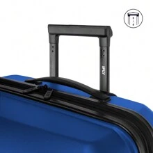 PUR By IFLY Hardside 28" Checked Luggage, Black - Army Green - View 8