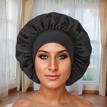 1 Adjustable Satin Nightcap With Tie, Suitable For Both Men And Women - Protects Hair From Frizz And Breakage, Luxurious Satin Wide Hat - Perfect For Daily Use Or Special Occasions Mother's Day Flowers Gifts Under $50 Mother's Day Flowers, Personalized Gifts For Mom, Last Minute Gifts, Mother's Day Ideas, Mothering Sunday Gifts, Handmade Cards For Mum, Best Mother's Day Gifts Under $50 Home Bathroom Decor Fall Decor Back To School Hair Bonnet