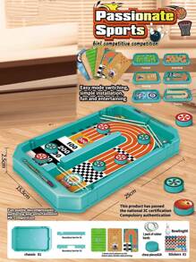 Juego de mesa interactivo educativo para padres e hijos, minijuego de dedos para niños con accesorios aleatorios, apto para niños y niñas, ideal para fiestas, bares y reuniones familiares (la medición manual puede tener una ligera desviación)