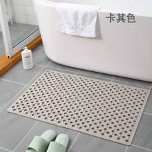 Non-Slip Bath Mat For Tub With Drain Holes And Suction Cups - Ideal For Everyone - Machine Washable Bathtub Mat Home Bathroom Decor Bath Rug Floor Carpet Outdoor Rug Door Mat Fall Decor Bathroom Accessories Back To School Entryway Decor - Multicolor - View 12