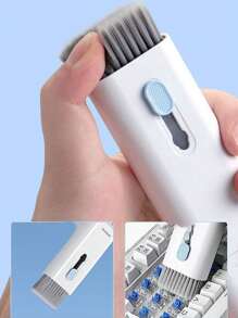 7-In-1 Keyboard Cleaning Tool Kit Set, Laptop Screen Brush Duster, Multifunctional Cleaning Tool For Computer, Cellphone - Multicolor - View 2