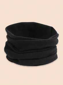 男女通用羊毛围脖，舒适时尚的冬季围巾 - 彩色 - 查看 3