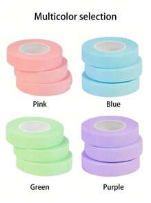 5/3 rollos de cintas multifuncionales y de uso múltiple: guías de delineador de ojos, plantillas de maquillaje de ojos, selladores de maquillaje de ojos, cintas profesionales para pestañas, cintas microporosas transpirables, cintas para levantamiento de pestañas, pegatinas hipoalergénicas para aislar los ojos