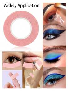 5/3 rollos de cintas multifuncionales y de uso múltiple: guías de delineador de ojos, plantillas de maquillaje de ojos, selladores de maquillaje de ojos, cintas profesionales para pestañas, cintas microporosas transpirables, cintas para levantamiento de pestañas, pegatinas hipoalergénicas para aislar los ojos