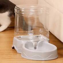 Automatic Pet Feeder Cat Drinking Bowl Cat Bowl Large Capacity Dog Bowl 3.8L Combination Food Storage Bucket Pet Supplies