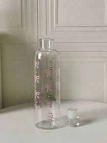 1个16盎司蝴蝶结造型水杯，原创小众设计，耐热大容量塑料杯，高颜值水杯，防滑防漏杯身，个性化设计，适合居家、办公、运动健身等场合。 - 彩色 - 查看 8