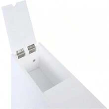 Slim Bathroom Storage Cabinet, Free Standing Toilet Paper Holder, Bathroom Cabinet Slide Out Drawer Storage, White - 白色 - 查看 9