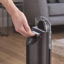 2.5 KW Ceramic Tower Heater Portable Electric Standing Oscillating Fan Heater With Timer And Remote Control Black Home Office Use - Black-Single - View 5