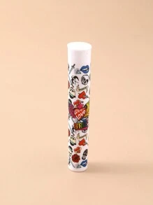 1/8/48Pcs116mm 印花草本锥形储存管，挤压式封盖具有儿童安全性，高品质医用级塑料材料，香烟和雪茄储存盒，烟草和香料盒，不可或缺的家用储存管和吸烟配件，送给家人和朋友的绝佳礼物，烟店热销商品。